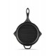 Emaljerad gjutjärnspanna grill Hosse, Black Onyx, Ф24cm | Gjutjärnspanna grill | Gjutjärnspanna |