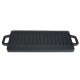 Dubbelsidig gjutjärn grillplatta, 43x23 cm | Gjutjärnsplåt Dubbelsidig gjutjärn grillplatta, 43x23 cm | Gjutjärnsplåt | |