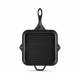 Emaljerad gjutjärnspanna grill Hosse, Black Onyx, 28x28cm | Gjutjärnspanna grill | Gjutjärnspanna |