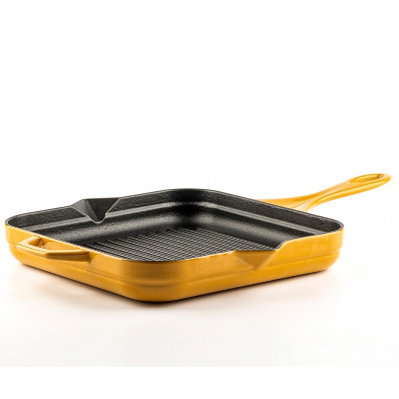 Emaljerad gjutjärnspanna grill Hosse, Dijon, 28х28cm - Alla produkter