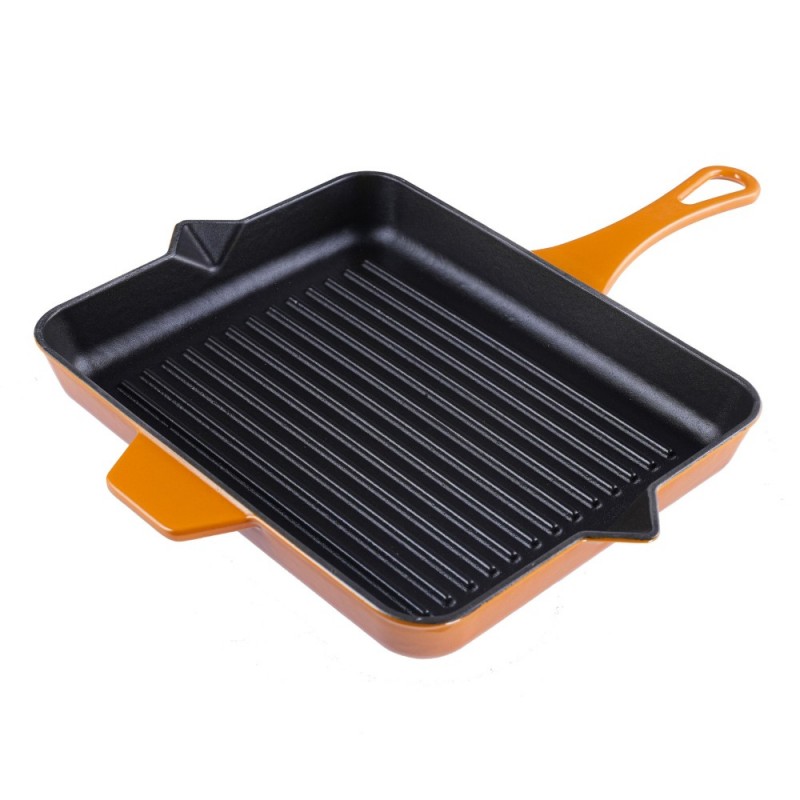 Emaljerad gjutjärnspanna grill Hosse, Dijon, 26x32cm - Produktjämförelse